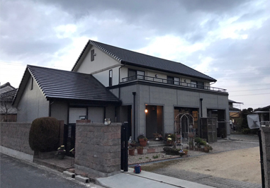 大阪府堺市 Y様外壁塗装工事 - BEFORE