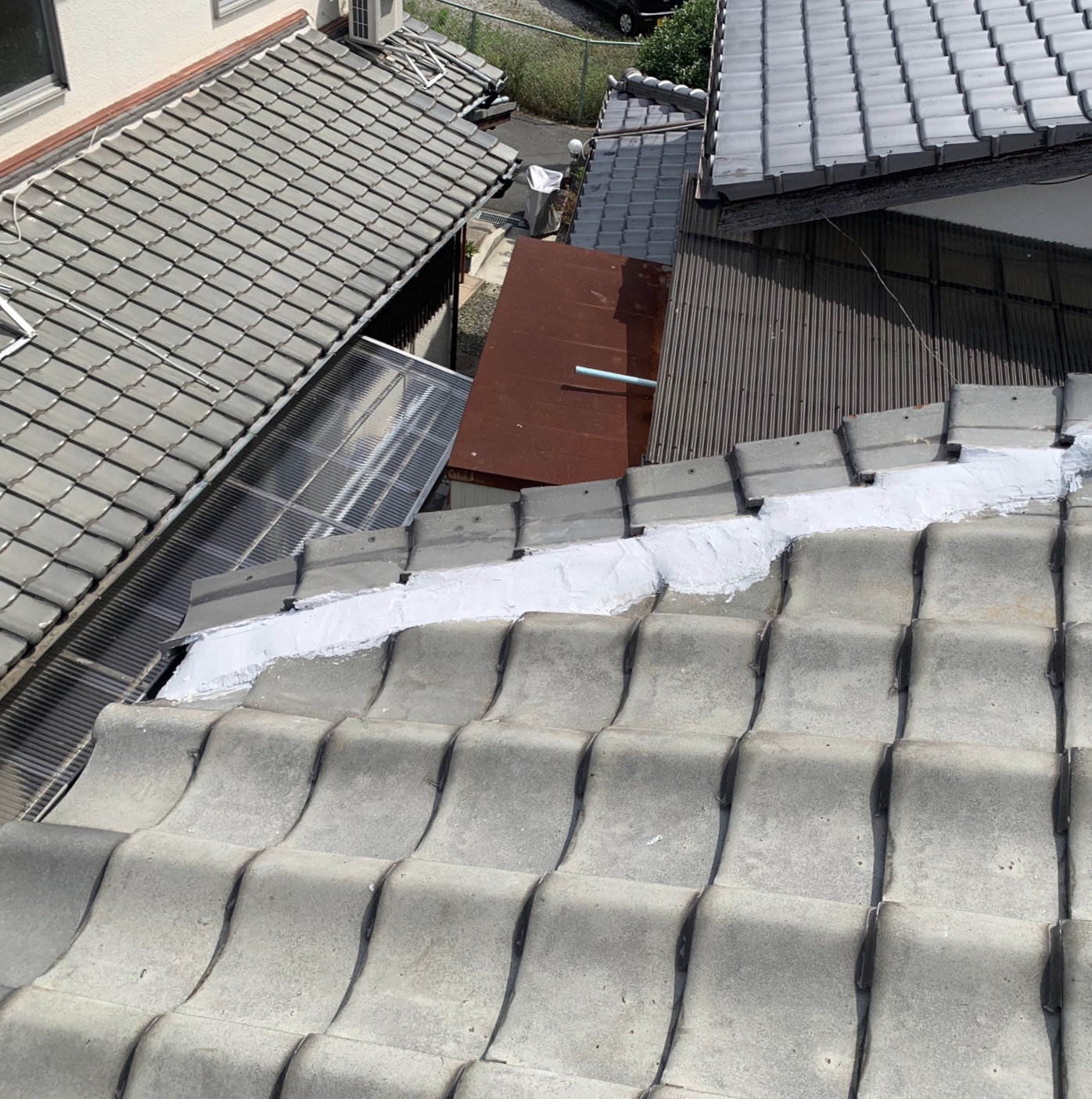松原市K様邸台風被害の瓦屋根補修工事 - AFTER