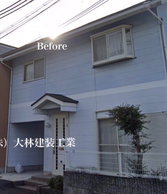堺市西区U様邸外壁塗装、屋根塗装、防水工事 - BEFORE